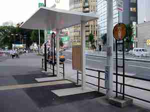 名古屋駅の放置ポール