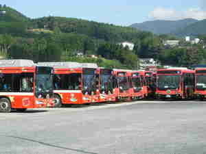 BRT 役割を終えた車たち